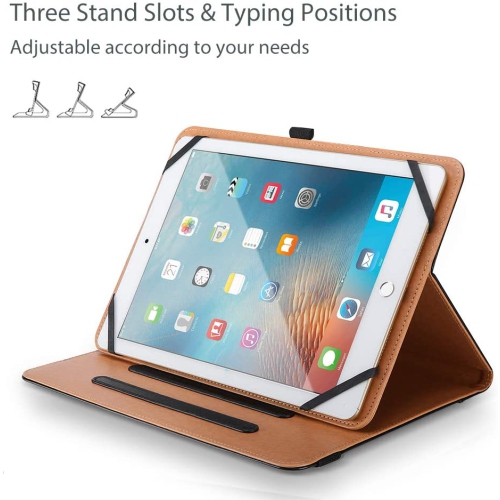 Universal Case for 9-10 inch Tablet, Stand Folio Universal Tablet Case Protective Cover for 9" 10.1"