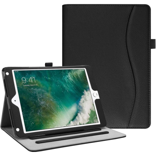 ALBERTATECH  Case for Ipad 9.7 2018 2017 / Ipad Air 2 / Ipad Air - [Corner Protection] Multi-Angle Viewing Folio Stand Cover