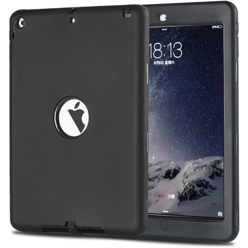 ALBERTATECH  Ipad Air Case, 3In 1 Heavy Duty Protection Combo Hybrid Impact Silicone Hard Case Cover for Ipad Air 2013 Model