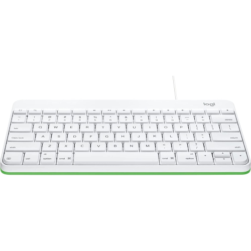 Wired Keyboard for iPad with Lightning Connector – White
