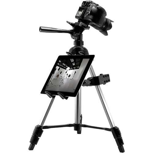 Heavy Duty C Clamp Tablet Mount for Tripods Carts Tables Desks for iPad Air 2, iPad 4/3/2 Galaxy Note Tab Pro