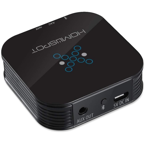 Adaptateur de récepteur audio Bluetooth pour chaîne stéréo maison par APTX HD v4.2 à FAIBLE LATENCE de iPhone, iPad,