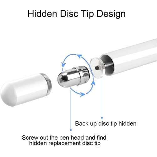 Stylus Pen, Fine Point Touch Screen Digital Pencil Compatible for iPad