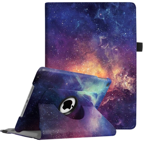 ALBERTATECH  Case for Ipad 9.7 2018 2017 / Ipad Air 2 / Ipad Air - 360 Degree Rotating Stand Protective Cover With Auto Sleep