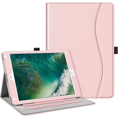 ALBERTATECH  Case for Ipad 9.7 2018 2017 / Ipad Air 2 / Ipad Air - [Corner Protection] Multi-Angle Viewing Folio Stand Cover
