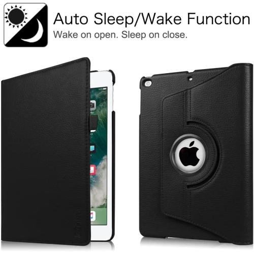 Case for iPad 9.7 2018 2017 / iPad Air 2 / iPad Air - 360 Degree Rotating Stand Protective Cover with Auto Sleep