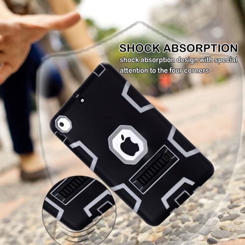 iPad Mini Case, iPad Mini 2 Case, iPad Mini 3 Case, 3in 1 Heavy Duty Protection Kickstand Combo Hybrid Impact