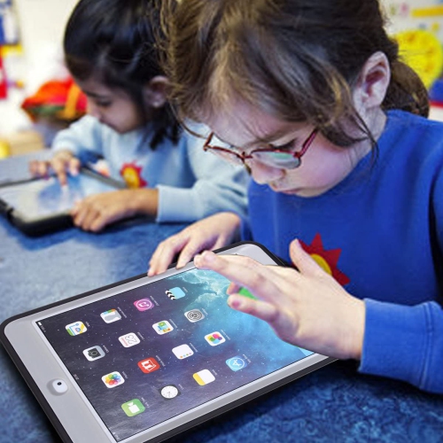 iPad Mini Case, iPad Mini 2 Case, iPad Mini 3 Case, 3in 1 Heavy Duty Protection Kickstand Combo Hybrid Impact