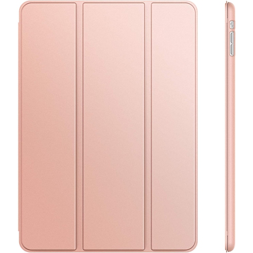 ALBERTATECH  Case for Ipad Mini 1 2 3 (Not for Ipad Mini 4), Smart Cover With Auto Sleep/wake (Rose Gold)