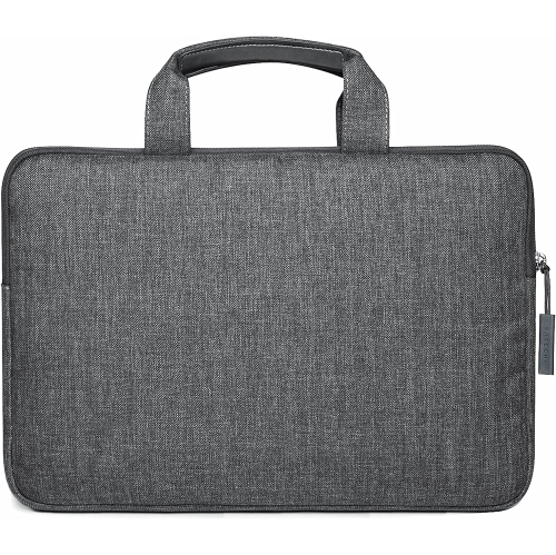 Water-Resistant Laptop Bag Carrying Case w/Pockets - Compatible with MacBook Pro 15", HP Spectre x360 15", Dell