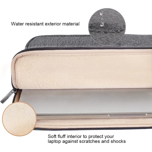 15.6 Inch Water-Resistant Laptop Sleeve Notebook Carrying Case Bag for 15.6"