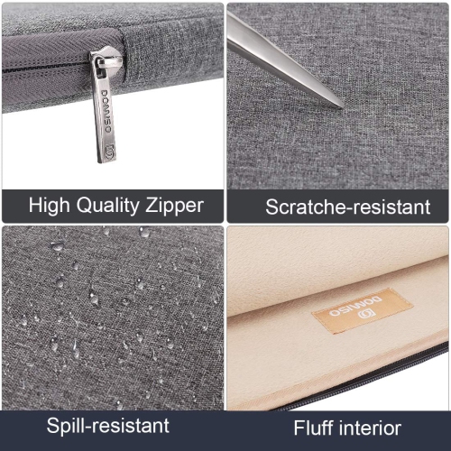 15.6 Inch Water-Resistant Laptop Sleeve Notebook Carrying Case Bag for 15.6"