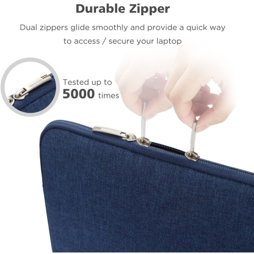 17 inch Laptop Sleeve Case Water-Resistant Protective Computer Cover Portable Bag for 17.3" Lenovo Legion Y730 /