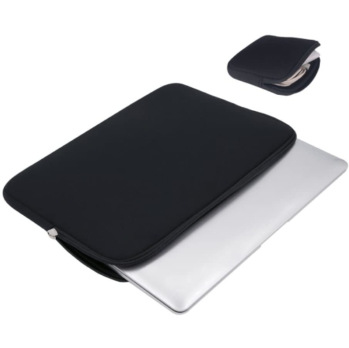 15 Inch Laptop Sleeve Protective Case Carrying Computer Bag ZipCooper Soft Cover with Accessories