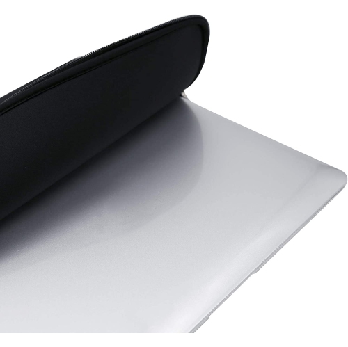 15 Inch Laptop Sleeve Protective Case Carrying Computer Bag ZipCooper Soft Cover with Accessories