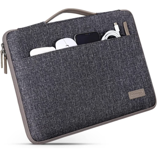 15.6 Inch Laptop Sleeve Portable Carrying Case Comfort Handbag Soft Computer Handle Bag for 15.6"