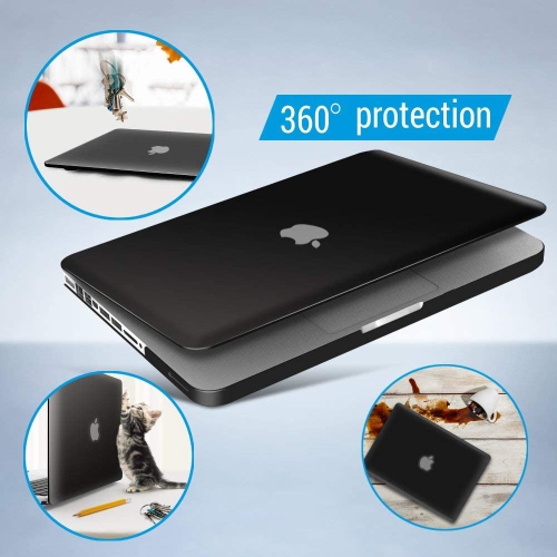 MacBook Pro 13 Inch case A1278 Release 2012-2008, Plastic Hard Shell Case with Keyboard Cover for Apple Old