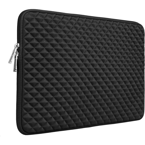 ALBERTATECH  15.6 Inch Laptop Sleeve Diamond Foam Shock Resistant Protective Case Cover Carrying Bag Compatible With 15.6"