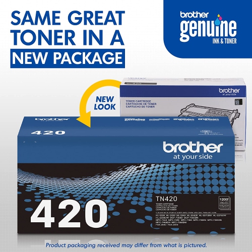 Brother TN420 Genuine Black Toner Cartridge