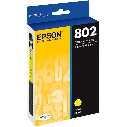 Epson 802 DURABrite Ultra Standard Capacity Cartridge Ink, Yellow