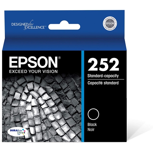 Epson 252 DURABrite Ultra Standard Capacity Ink Cartridge, Black