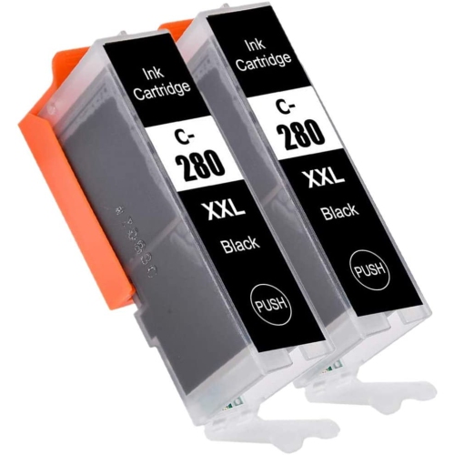 PGI-280 XXL Black PGBK Ink Cartridges Replacement for Canon PGI-280XXL CLI-281XXL 280 281 XXL Ink