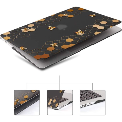 MacBook Air 13 inch Case 2020 2019 2018 Release A2337 M1/A2179/A1932, Plastic Hard Shell Case and Keyboard Cover