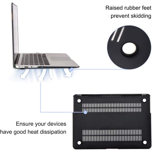 MacBook Air 13 inch Case 2020 2019 2018 Release A2337 M1/A2179/A1932, Plastic Hard Shell Case and Keyboard Cover