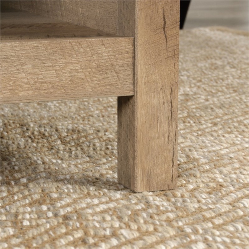 Sauder Bridge Acre Engineered Wood Lift-Top Coffee Table in Lintel Oak