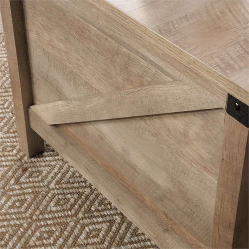 Sauder Bridge Acre Engineered Wood Lift-Top Coffee Table in Lintel Oak