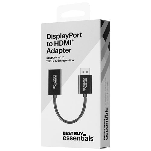 Open Box - Bestbuy Essentials BE-PADPHDC DisplayPort to HDMI Adapter