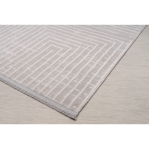 Ladole Rugs Geometric Pattern Home Decor Indoor Area Rug - Amazing Premium Carpet for Living Room, Bedroom, Dining Room, Kitchen, and Office - Grey,