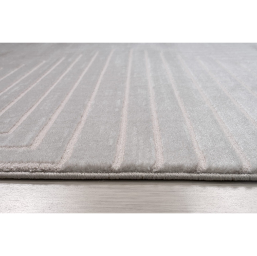 Ladole Rugs Geometric Pattern Home Decor Indoor Area Rug - Amazing Premium Carpet for Living Room, Bedroom, Dining Room, Kitchen, and Office - Grey,