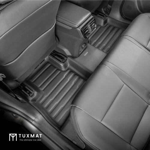 TuxMat - For Lexus NX Hybrid 2022-2026 Models - Custom Car Mats - Maximum Coverage, All Weather, Laser Measured - This Full Set Includes 1st and 2nd