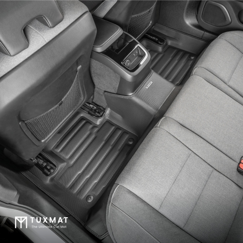 TuxMat - For Volvo V60 Recharge 2019-2026 Models - Custom Car Mats - Maximum Coverage, All Weather, Laser Measured - This Full Set Includes 1st and