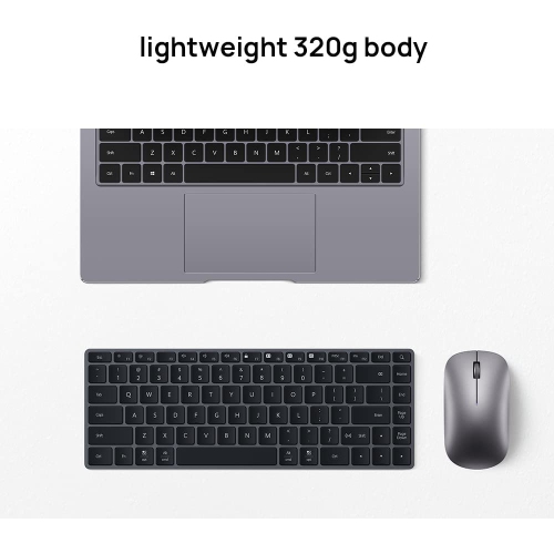 HUAWEI Ultrathin Wireless Bluetooth Keyboard - USB-C Port, Flash-Switch,  Long Battery, NFC, Aluminum Alloy Cover, Plastic Lower Shell, Space Gray