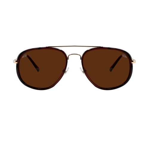 OTTIKA CANADA  Shades X Polarized Sunglasses | Model 1839 | Gold/brown In Multicolor