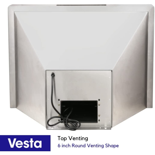 VESTA Brussels 800CFM Powerful 30'' Stainless Steel Wall Mounted Range Hood With Gesture Control And Remote Control