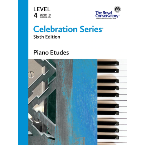 RCM Celebration Series 6th Edition Piano Etudes Level 4 C6E04