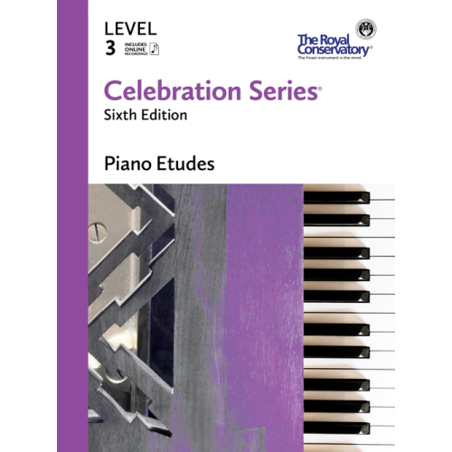 RCM PUBLISHING  Rcm Celebration Series 6Th Edition Piano Etudes Level 3 C6E03