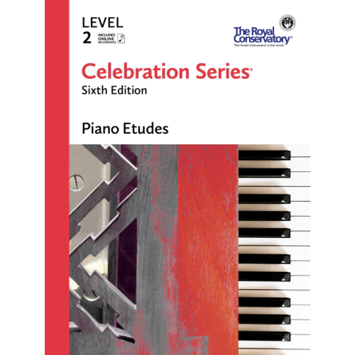 RCM série Celebration 6e édition Piano Etudes niveau 2 C6E02