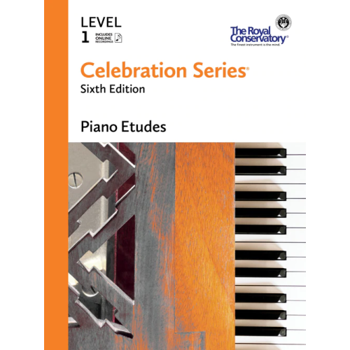 RCM série Celebration 6e édition Piano Etudes niveau 1 C6E01