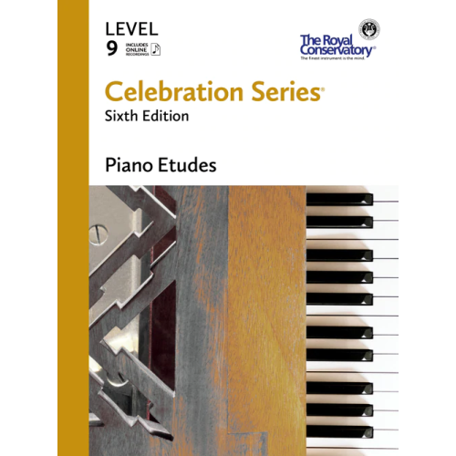 RCM série Celebration 6e édition piano Etudes niveau 9 C6E09