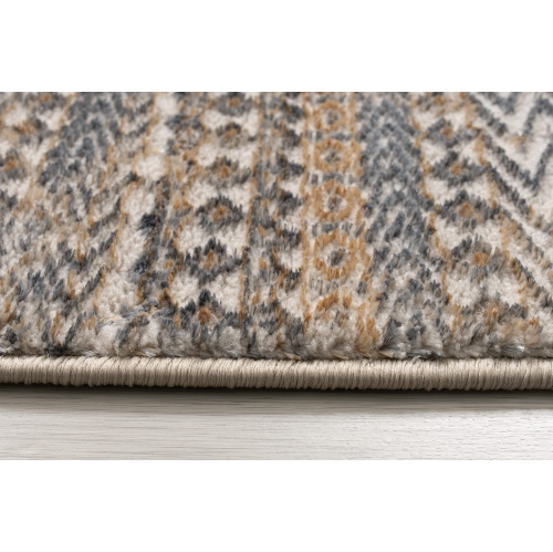 La Dole Rugs Transitional Abstract Rustic Contemporary Area Rug - Premium Durable Carpet for Living Room, Bedroom, and Office - Multi, 5x8