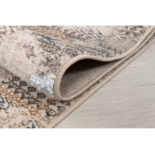 La Dole Rugs Transitional Abstract Rustic Contemporary Area Rug - Premium Durable Carpet for Living Room, Bedroom, and Office - Multi, 5x8