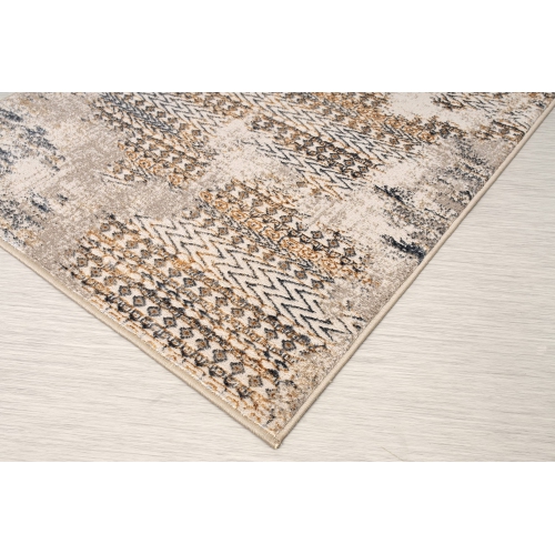 La Dole Rugs Transitional Abstract Rustic Contemporary Area Rug - Premium Durable Carpet for Living Room, Bedroom, and Office - Multi, 6x9