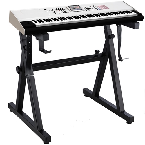 Support de piano numérique à largeur et hauteur réglables de style Z Support de clavier robuste pour home studio, salle de classe, scène -
