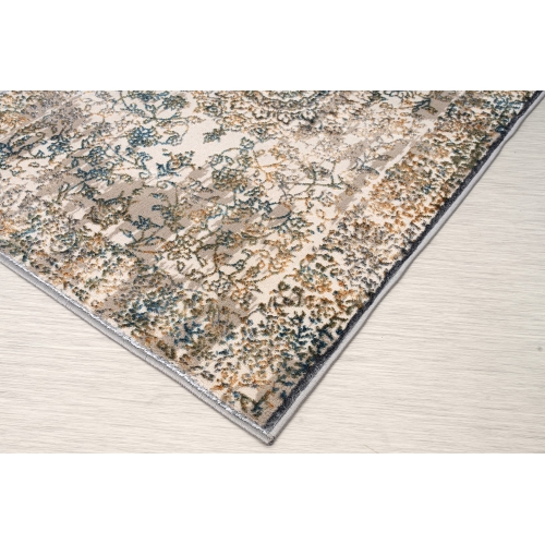 La Dole Rugs Persian Oriental Design Traditional Floral Area Rug - Premium Durable Carpet for Living Room, Bedroom, and Office - Multi, 4x6