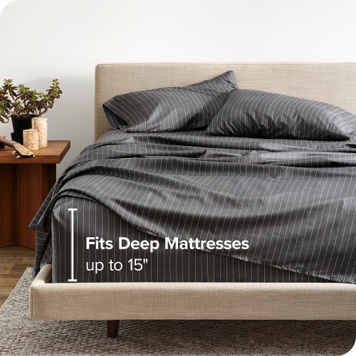 Bare Home Sheet Set - Premium 1800 Ultra-Soft Microfiber - Double Brushed - Hypoallergenic - Wrinkle Resistant