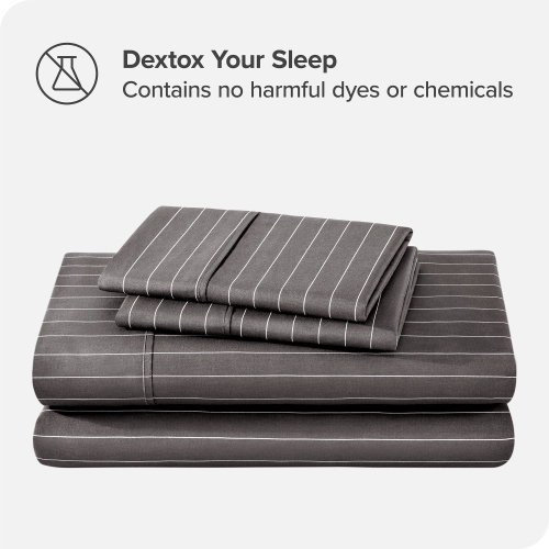 Bare Home Sheet Set - Premium 1800 Ultra-Soft Microfiber - Double Brushed - Hypoallergenic - Wrinkle Resistant